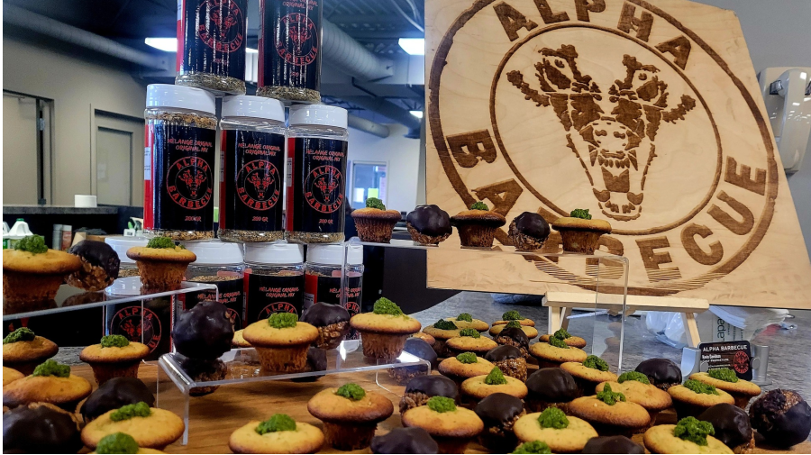 Bouchée mini-cake de Zucchini protéiné et bouchée énergie choco-grano (sans lactose- sans gluten)